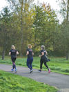 hardlooptraining in het Máximapark